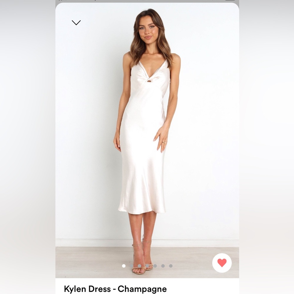Petal & Pup Kylen Dress - Champagne